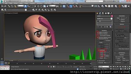 3ds Max動漫風格發(fā)型制作 數(shù)字動漫造型的關鍵